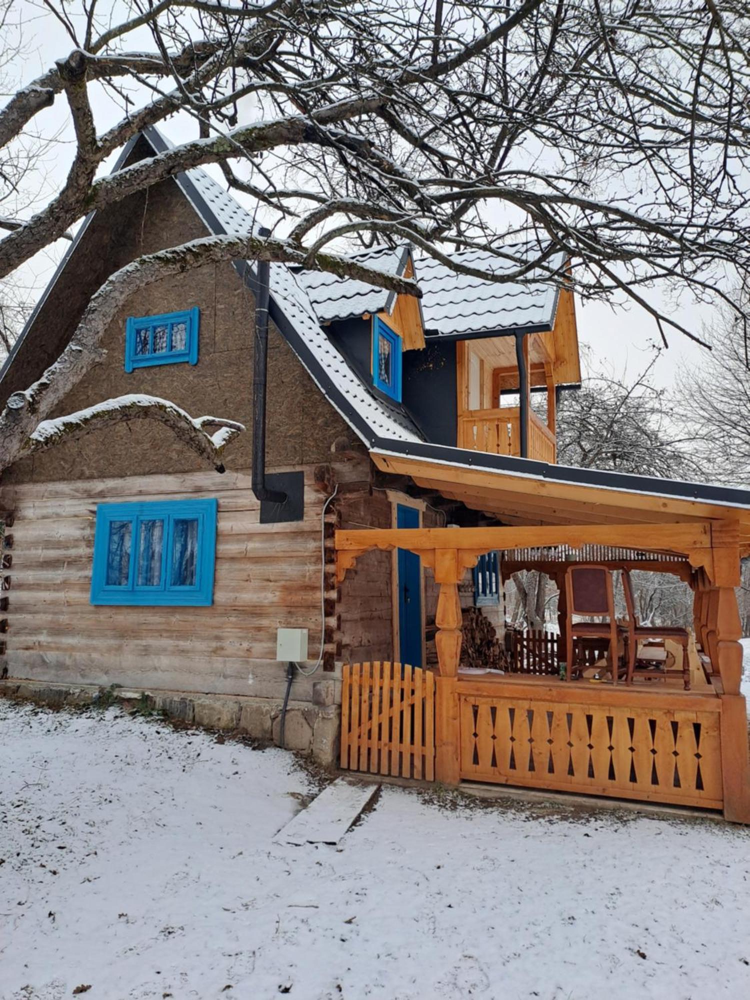 Complex Traditional Casuta Bunicilor-Breb Екстер'єр фото
